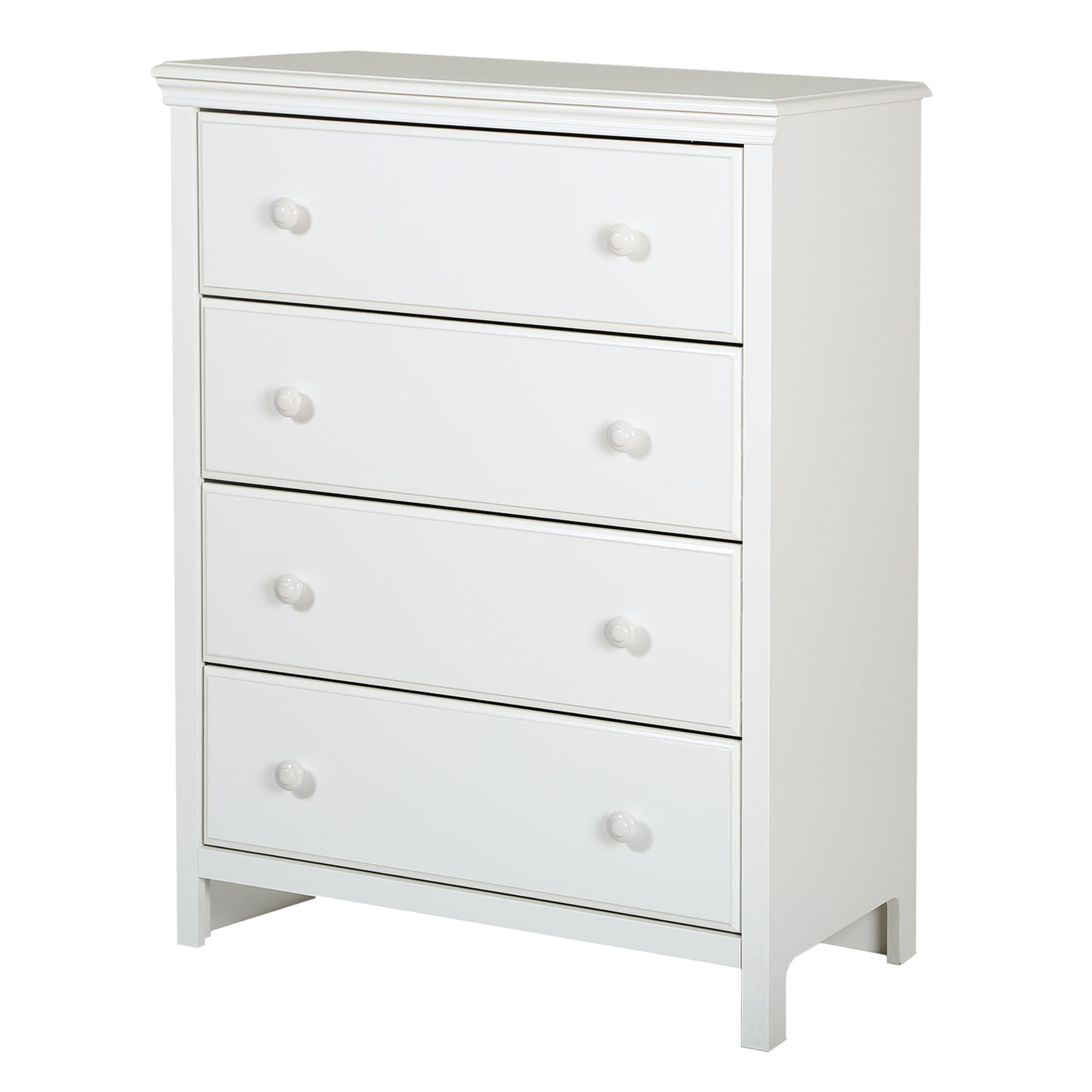 South Shore Cotton Candy 4 Drawer Chest White Walmart Com