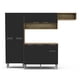 thumbnail image 1 of Cocina Integral Estandar de 2.32 cm Color Negro con Café Mobi, 1 of 6