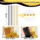 thumbnail image 2 of Collares SHAOQINLIN, 100 unidades, oro y negro, Año Nuevo, 33 pulgadas, 2 of 7