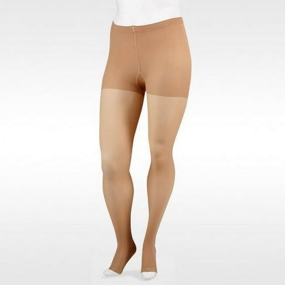 Juzo 2081 Soft Open Toe Maternity Pantyhose - 20-30 mmHg Short Beige V Short 2081ATSH14-V