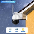 thumbnail image 3 of Cámara IP PTZ de 5MP con Zoom óptico 30X para exteriores, videocámara de vigilancia inalámbrica con Audio bidireccional, IA, detección humana, visión nocturna IR, Wifi, 100M, 3 of 3
