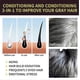thumbnail image 3 of Champú para teñir el cabello, champú para teñir el cabello 3 en 1 para cabello gris, champú para teñir el cabello negro a base de hierbas para hombres que cubren las canas (negro), 3 of 5
