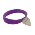 thumbnail image 3 of Fender Guitar Brand Wristband Silicone Stretchable Rubber Fits All Purple Colored, 3 of 3