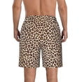 thumbnail image 3 of Kdxio Leopard Print-2 Pattern Mens Casual Shorts - Drawstring Summer Beach Sports Shorts for Men, 3 of 9