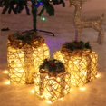 thumbnail image 2 of ITFABS Christmas Decoration Lighted Gift Box, Wrought Iron Christmas Layout, 2 of 2