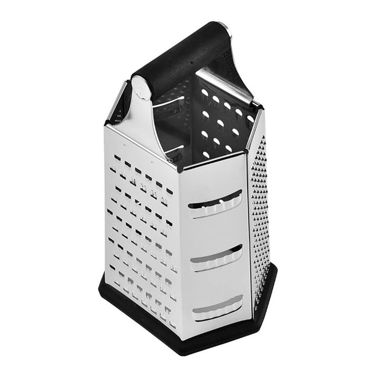 9’’ Cheese Grater Box Sided Cheese Shredder Stainless Steel Kitchen Tool