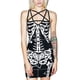thumbnail image 3 of TRKIYQC Vestido Sin Mangas para Mujer con Estampado De Hueso De Calavera, Tirantes Cruzados Versión Flaca Ropa De Verano De Halloween TRKIYQC casual, 3 of 6