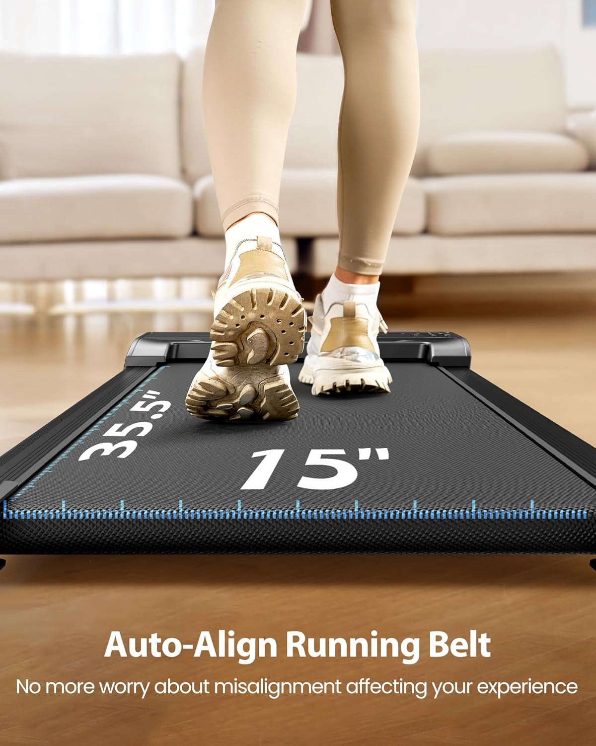 Walking Pad-Under Desk Treadmill for Home&Office,Patbrela Portable Walking Treadmill 2.5HP,3 in 1 Walking Pad for Walking Jogging Machine with 300 lbs Weight Capacity Remote Control LED Display