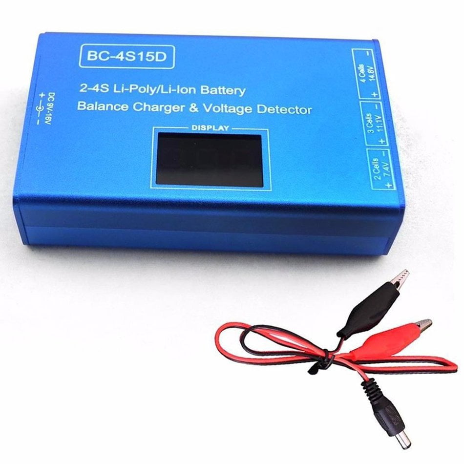 BC-4S15D Battery Lithium Lipo Balance Charger With Voltage Display 1500mA 