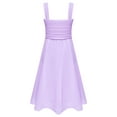 thumbnail image 2 of CHICTRY Girls Chiffon Sequins Birthday Party Proms Dress Pleated High-low Hem Flower Girls Dress Lavender-A 16, 2 of 6