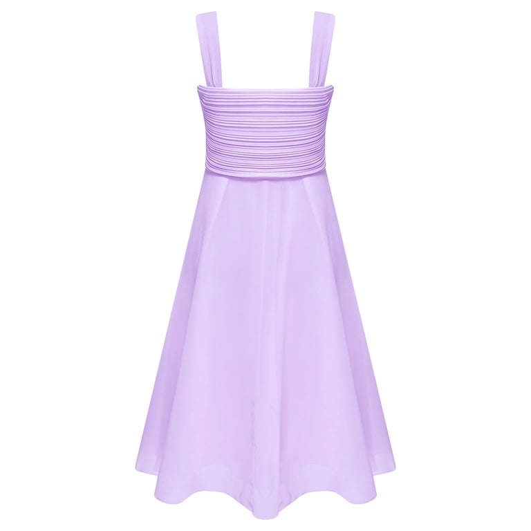 lavender bridesmaid dresses under $100 JanJean Girls Chiffon Flower Dress Sleeveless Wedding Dress for Formal Gown Party 16 ASTR the Label | this maxi dress delivers category: Final Sale Color:NO-Color