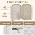 thumbnail image 6 of Xixirimido Bible Cover Case for Women Men, Large Bible Bag Bible Study Supplies Accessories Quilted Bible Carrying Cases with Handle Christian Gift, Rabbit Easter Egg Cherry Blossom Pattern, 6 of 7