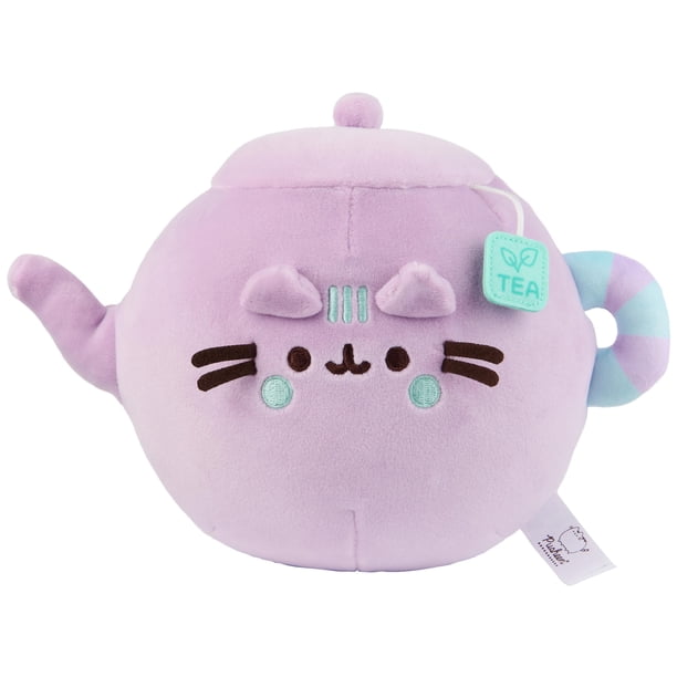 Tetera de cocina GUND Pusheen's de peluche Squisheen, 15 cm, color morado