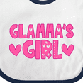 thumbnail image 4 of Inktastic Glamma's Girl Girls Baby Bib, 4 of 4