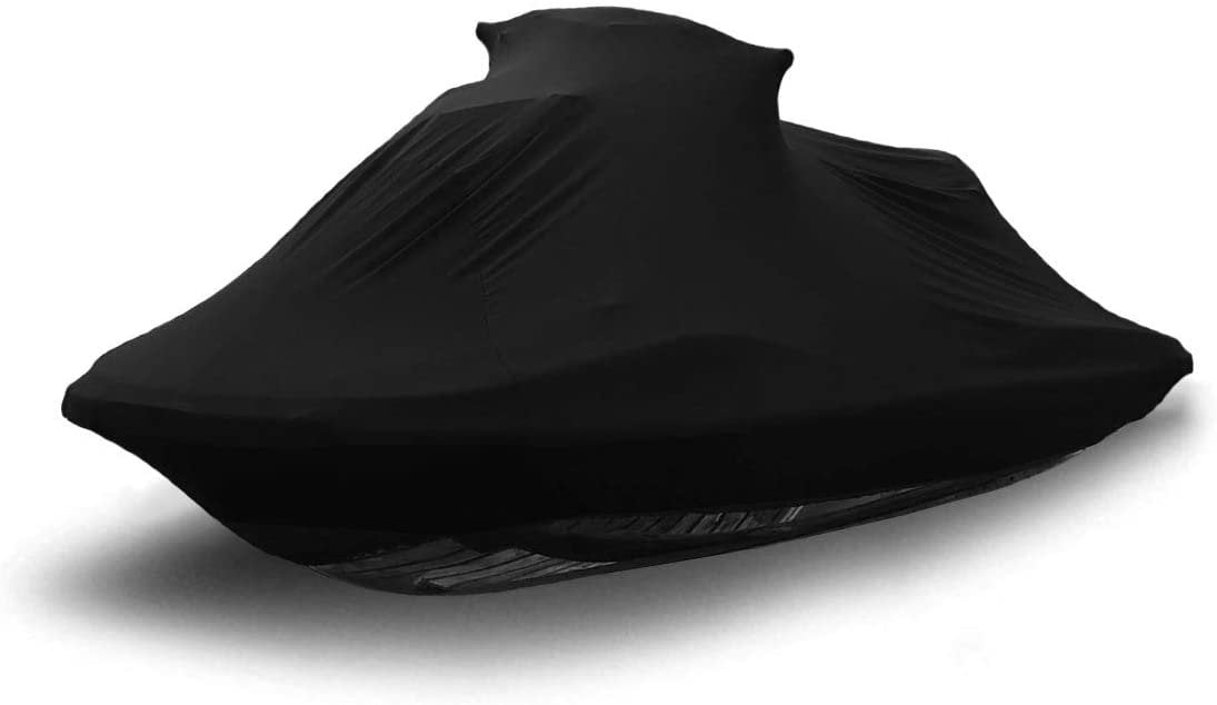 Indoor Jet Ski Cover for SEA DOO GTI SE 130 2021 Black Satin Ultra