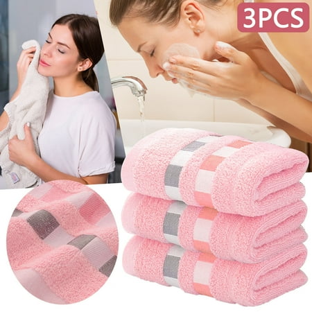 

Follure 3PC Towel Absorbent Clean And Easy To Clean Cotton Absorbent Soft Suitable For Kitchen Bathroom Living Room