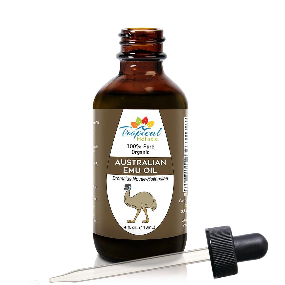 Pure 100% Australian 6X Refined Premium Emu Oil 4 oz