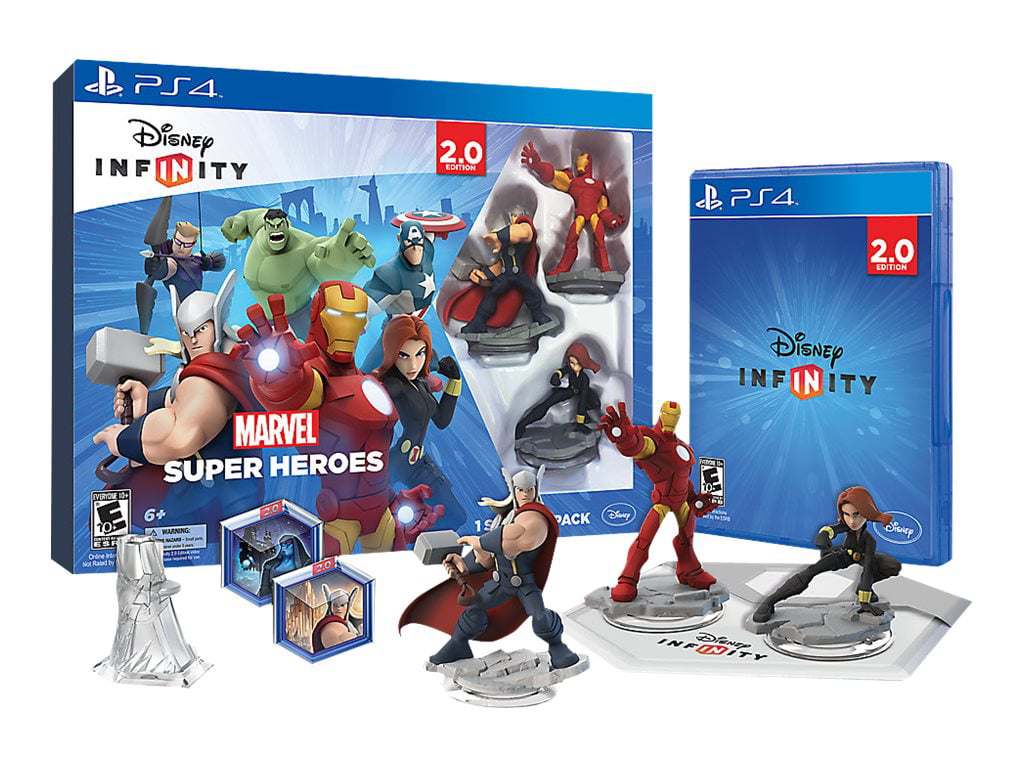 Disney Infinity 2 0 Marvel Super Heroes Starter Pack Playstation 4 Walmart Com