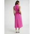thumbnail image 3 of Sofia Jeans Women's and Women's Plus Cutout Dress, Above Ankle Length, Sizes XS-4X, 3 of 4