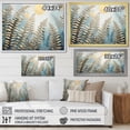 thumbnail image 4 of Designart "Graceful Serenity Amongst The Golden Ferns" Ferns Floater Framed Wall Art Living Room, 4 of 5