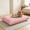 Pink, variant on CATGOOD Single Sofa Bed with Pillow, Convertible Sleeper Sofa for Small Spaces, Portable Boneless Small Couch Comfy Floor Sofa Lounge Chair for Living Room, Bedroom, Gray