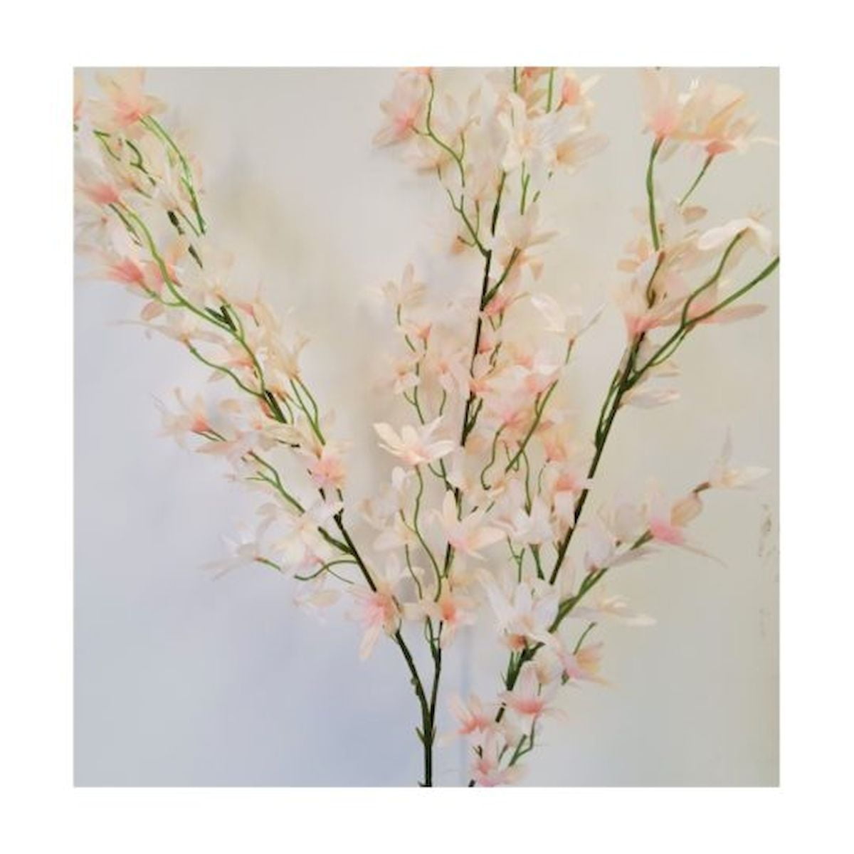 48" Blush Pink Dendrobium Orchid Spray Artificial Flowers