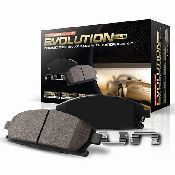 Power Stop 17 1421, Z17 Front Ceramic Brake Pads With