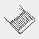 thumbnail image 5 of Bandeja de almacenamiento Estante de leña de metal portátil para acampar y escritorio multifuncional al aire libre plegable Picnic pesca barbacoa Mini soporte de leña y mesa CAMPINGMOON Bandeja de almacenamiento, 5 of 7