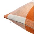 thumbnail image 5 of Set Of 2 Orange And White Buffalo Check Pillowcase Farmhouse Decor Happy Fall Pumpkin, 5 of 5