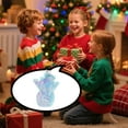 thumbnail image 4 of Taicans Shiny Christmas LED Ornaments - Bear,Tree,Cake,Snowman & Star Designs - Battery Operated & Waterproof - Perfect for Holiday Tree Decorations,Indoor/Outdoor Use‌, 4 of 5