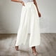 thumbnail image 2 of Pantalones anchos plisados de cintura alta sueltos informales con lazo de verano para mujer a la moda Fridja alkflakhf33089, 2 of 7