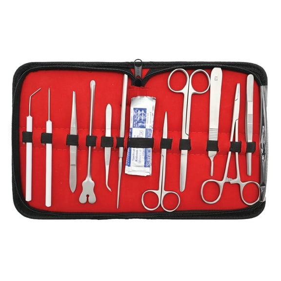 Student Dissection Lab Kit with Stainless Steel Tools and Storage Case for Biology and Anatomy Practice