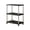 B, variant on HOARBOEG Kitchen Storage Rack 2-Tier Multi-Layer Freestanding Floor Shelf Bathroom Organizer Pantry Shelf for Home Office Laundry Room