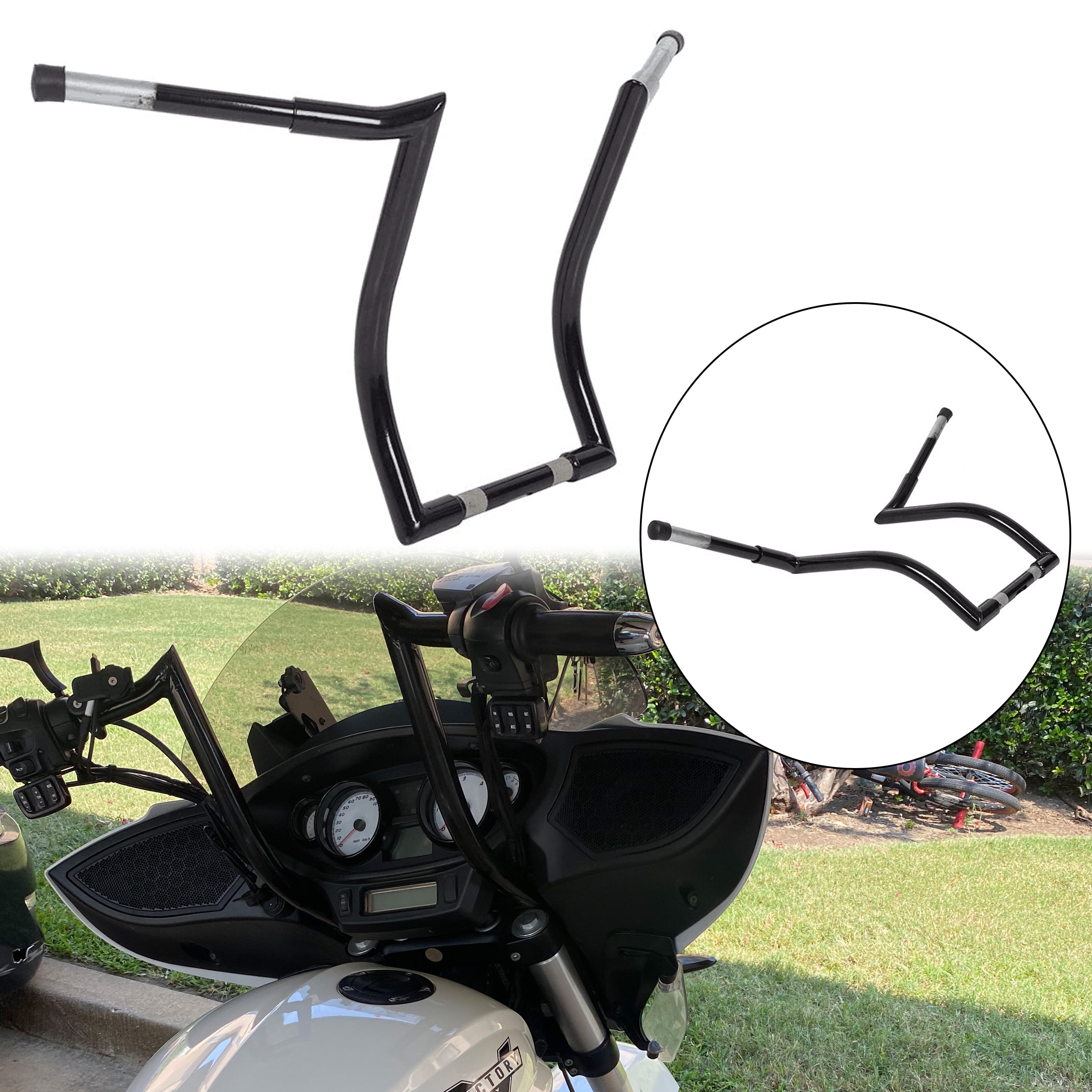 ECOTRIC 14 Ape Hanger Custom Handlebar For Victory Cross Country