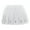 White, variant on Sylvamorning Women High Waist Gothic Punk Cross Pattern Mini Pleated Skirt