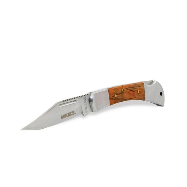 Navaja con Mango de Madera MIKELS .
