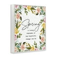 thumbnail image 2 of Cheerful Spring Typography Quote Floral Blossom Border White Framed Giclee Art, 11 x 14, Made In USA, 2 of 7