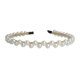 thumbnail image 1 of Diadema de perlas de gran tamaño hecha a mano con cuentas para accesorios para el cabello de adultos, diadema de perlas brillantes, artículo digno de regalo, 1 of 6