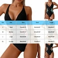 thumbnail image 2 of Lopeceal One Piece Swimsuit Women Slimming Floral Cut Out Color Block Bathing Suit Ruched Cheeky Swimwear, 2 of 6