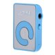 thumbnail image 2 of El Reproductor de Música MP3 USB con Clip de Espejo de Moda Admite Tarjeta 8GB TF para ejercicio Azul, 2 of 10