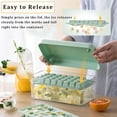 thumbnail image 4 of Mistaha Ice Cube Tray Mold Set with Lid & Bin - Two-Compartment Freezer Ice Maker for Cocktails, Whiskey, Coffee - Large Capacity and Easy Release, 4 of 6