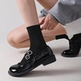 thumbnail image 7 of 6 Pack Womens Crew Socks,Lightweight  Casual Ankle Socks Size 5-10, 7 of 7