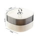 thumbnail image 3 of Divided Serving Tray With Lid Serving Dish Snack Bowls Candy Dish With Lid Plastic Food Organizer For Fruits,sweet,Nut,Crackers,Snacks, 3 of 6