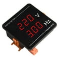 thumbnail image 2 of Voltage Frequency Meter Compact Design for Ac 50 500V And 10 99 9Hz Readings, 2 of 7