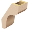 thumbnail image 5 of Ekena Millwork 5"W x 10"D x 14"H Stanfield Rough Cedar Woodgrain TimberThane Knee Brace, Primed, 5 of 6