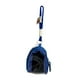 thumbnail image 2 of Bolsa de exhibición de muñecas, mini llavero de bolsa de muñecas, caja de almacenamiento de mini figuras portátiles impermeables transparentes, bolsa azul, 2 of 9