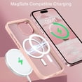 thumbnail image 5 of BENTOBEN iPhone 15 Plus Case Compatible with Mag-Safe, 6.7" Tpu Magnetic Car Mount Support, Anti-Fingerprint Shockproof Protective Cover for iPhone 15 Plus 6.7 inch, Pink, 5 of 7