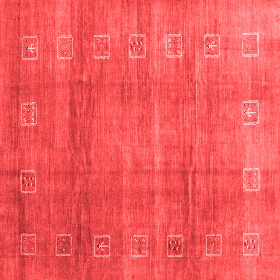 Red Square Rug Texture Ahgly Company Indoor Square Abstract Red Contemporary Area Rugs, 4 ...