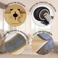 thumbnail image 4 of Fastpet Rueda de Ejercicio para Gatos - Gran Cinta de Correr para Gatos de Interiores, Pista Alfombrada, Fitness y Diversion Saludable, Juguete para Gatos, Adecuada para la Mayoria de los Gatos, 4 of 9