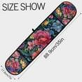 thumbnail image 3 of Yayeee Double Oven Mitt Kitchen Heat Resistant Baking 35" x7" Quilted Glove, Ethereal Floral Harmony, 3 of 6